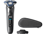 Afeitadora eléctrica - Philips Serie 7000 S7887/35, Uso en seco y mojado, 60 min, Cromado oscuro