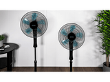 Ventilador de pie - Cecotec EnergySilence 520 Power Black, 50 W, 5 Velocidades, Negro metalizado