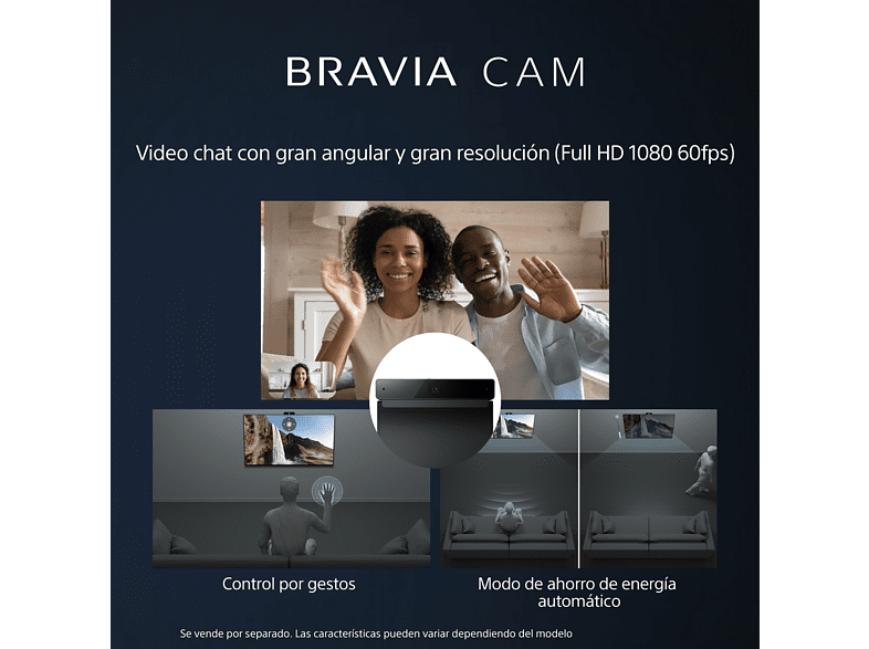 TV LED 43 - Sony BRAVIA 43X75WL, 4K HDR, Smart TV (Google TV), Google Assistant, Alexa, Siri, Bluetooth, Chromecast, Eco, BRAVIA Core, Marco Fino