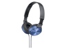 Auriculares con cable - Sony MDR-ZX310L, Azul