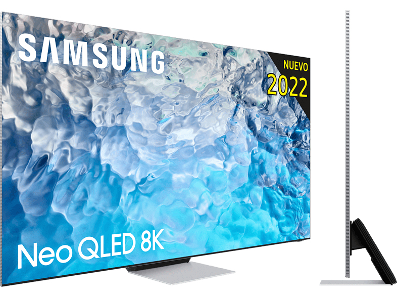 TV QLED 65 - Samsung QE65QN900BTXXC, Neo QLED 8K, Procesador Neural 8K con IA, Smart TV, Plata