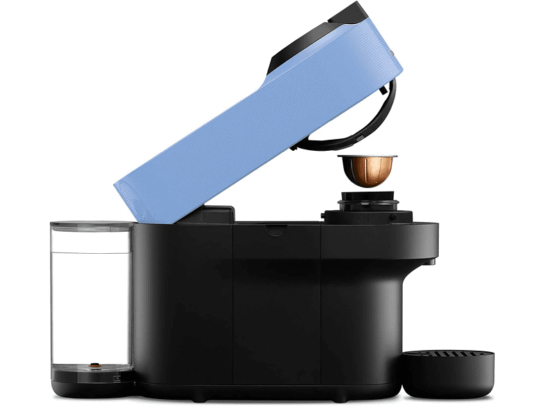 Cafetera de cápsulas - De'Longhi Nespresso Vertuo Pop ENV90.B, 0.56 l, 1350 W, Tecnología de Centrifugación, Azul Pacífico