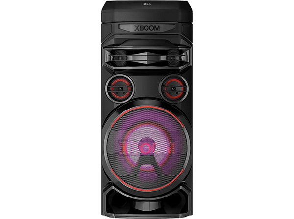 Altavoz - LG RNC7, Luces Multi Color, Efectos DJ. Función karaoke. Efectos de Voz, Negro
