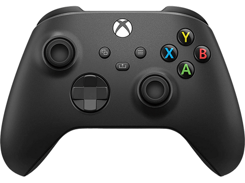 Mando inalámbrico - Microsoft Xbox One Controller Wireless QAT-00009, Para Xbox One Series X/S, Carbon, Negro