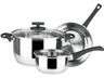 Batería de cocina - Magefesa STYLE, Apta para todo tipo de fuego, Acero Inoxidable