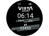 Smartwatch - Vieta Merge SJ8 BK, Pantalla 1.3 , Autonomía 5-7 días, Bluetooth, GPS, IP68, Negro