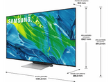 TV OLED 65 - Samsung QE65S95BATXXC, UHD 4K, Procesador Quantum 4K con IA, Smart TV, DVB-T2 (H.265), Plata
