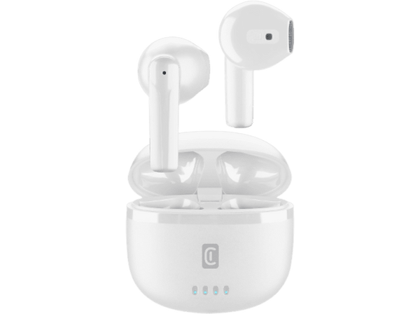 Auriculares inalámbricos - CellularLine Wizy, Intraurales, Bluetooth, Blanco