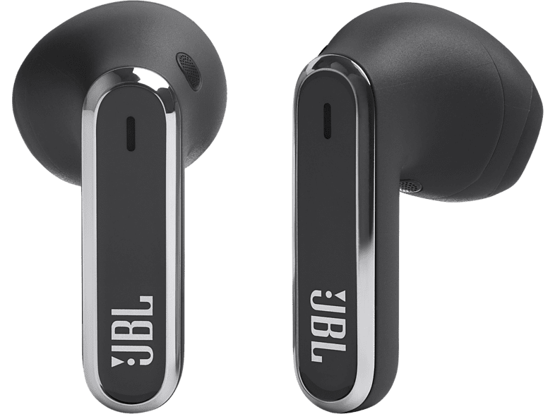 Auriculares True Wireless - JBL Live Flex, 40 h Autonomía, Cancelación Activa de Ruido, Control táctil, Negro
