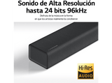 Barra de sonido - LG S75Q, Bluetooth, Inalámbrico, 380 W, Plateado Acero Oscuro