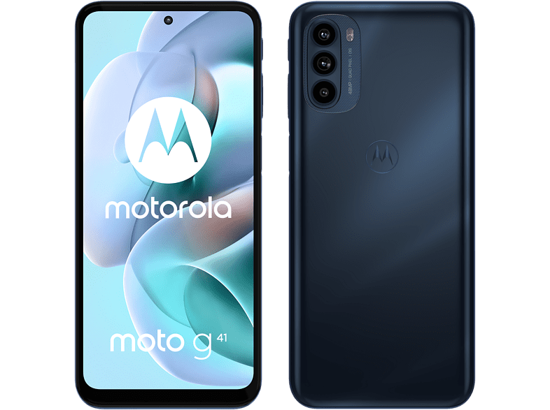 Móvil - Motorola moto g41, Meteorite black, 128 GB, 6 GB RAM, 6.4 Full HD+, Helio G85, 5000 mAh, Android 11