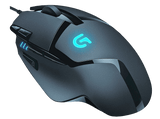 Mouse gaming - Logitech Hyperion Fury G402, 250 a 4000 dpi, 8 botones programables, color negro