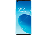 Móvil - OPPO Reno6 5G, Artic Blue, 128 GB, 8 GB RAM, 6.44 FHD+, MTK Next 5G-A, 4300 mAh, Android 11
