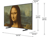 TV QLED 50 - Samsung The Frame QE50LS03BAUXXC, QLED 4K, Procesador QLED 4K, Smart TV, Negro