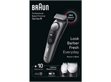 Barbero - Braun Series 9 BT9420, Recortadora Profesional Barba, Lámina ProBlade, 8 Accesorios, Wet&Dry, 180 min autonomía