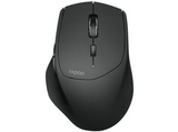 Ratón inalámbrico - Rapoo MT550, Inalámbrico, 1600 ppp, Negro