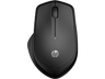 Ratón inalámbrico - HP 280M, USB inalámbrico, Negro