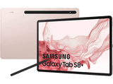 Tablet - Samsung Galaxy TAB S8+, 128 GB, Rosa Dorado, WiFi, 12.4 WQXGA+, 8 GB RAM, SD™ 898, Android 12