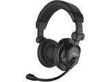 Auriculares gaming - Trust Como, Diadema Con Cable, Micrófono flexible, Control de volumen, Negro