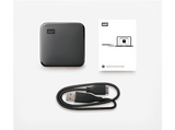 Disco duro SSD externo 2 TB - WD Elements SE SSD, Portátil, Lectura 400 MB/s, USB 3.0, Para Windows y Mac, Negro