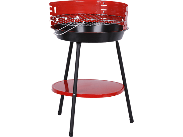 Barbacoa - NK HO33009, Hierro, De pie, 34*34 cm, Rojo