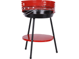 Barbacoa - NK HO33009, Hierro, De pie, 34*34 cm, Rojo