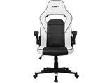 Silla Gaming - Drift DR75, Inclinable 15º, Reposabrazos regulable, Blanco y negro