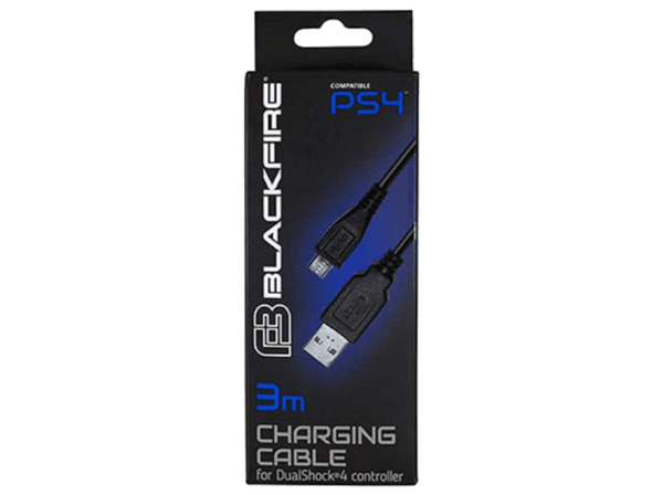 Accesorio PS4 - Ardistel DUALSHOCK 4, Cable de carga USB a MicroUSB, 3 m