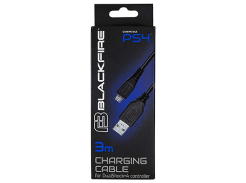 Accesorio PS4 - Ardistel DUALSHOCK 4, Cable de carga USB a MicroUSB, 3 m