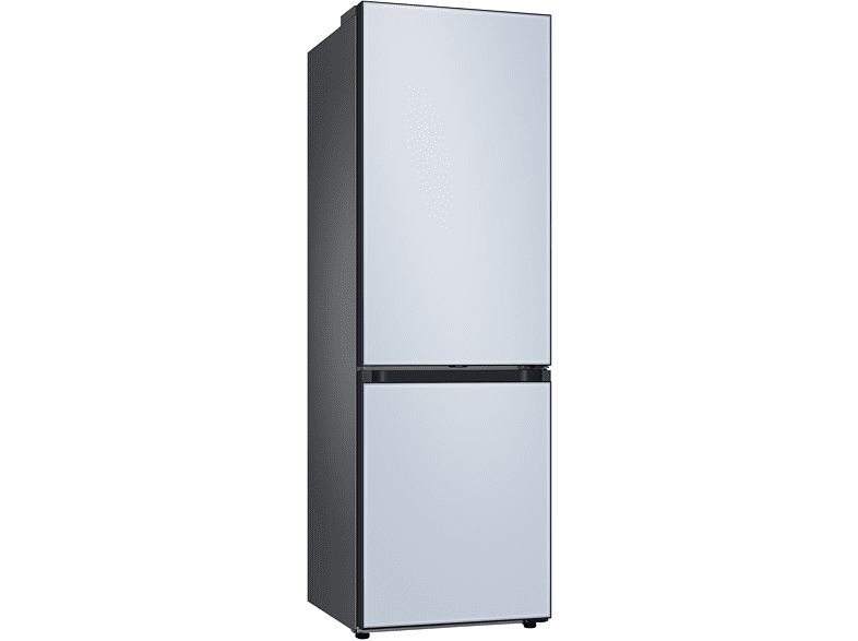 Frigorífico combi - Samsung BESPOKE RB34A7B5D48/EF, 344l, No Frost,  SpaceMax™, 185 cm, Metal Cooling, Satin SkyBlue