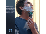Afeitadora - Philips S9985/50, Tecnología SkinIQ con 3 sensores, sensor de presión, base de limpieza, cortapatillas integrado