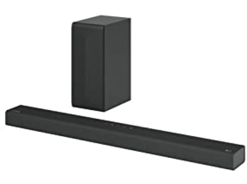 Barra de sonido - LG S65Q, Bluetooth, Inalámbrico, 420 W, Negro