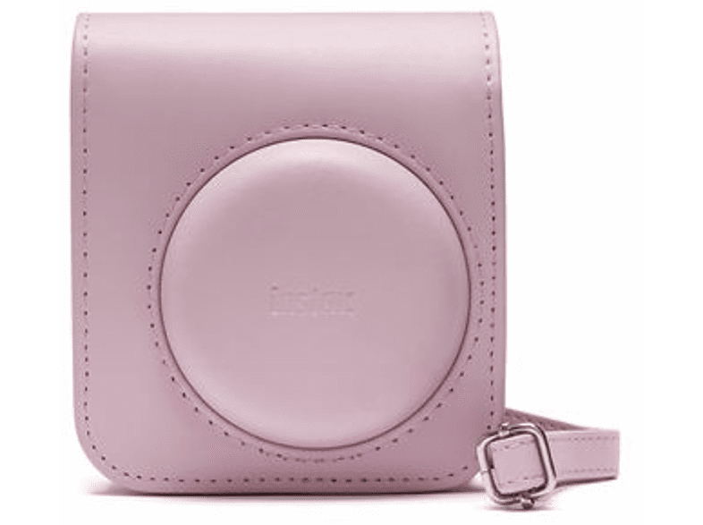 Funda cámara - Fuijifilm Funda Mini 12, Bandolera, Rosa