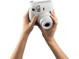 Cámara instantánea - Fujifilm Instax Mini 12, 62× 46 mm, Flash, Blanco arcilla
