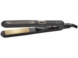 Plancha de pelo - Rowenta SF6021 Ultimate Gold Revestimiento cerámico titanium, Temperatura