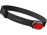 Linterna - Nebo NB7003, Con cinta elástica para cabeza, LED, USB, 400 LM, 10 h, IP67, 6 Modos, Negro