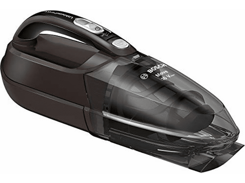 Aspirador de mano - Bosch BHN16L, Sin bolsa, 16 V, Ciclónico, 0.3 l, 2 Velocidades, 40 min, Negro