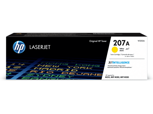 Tóner - HP 207A LaserJet, Amarillo, W2212A