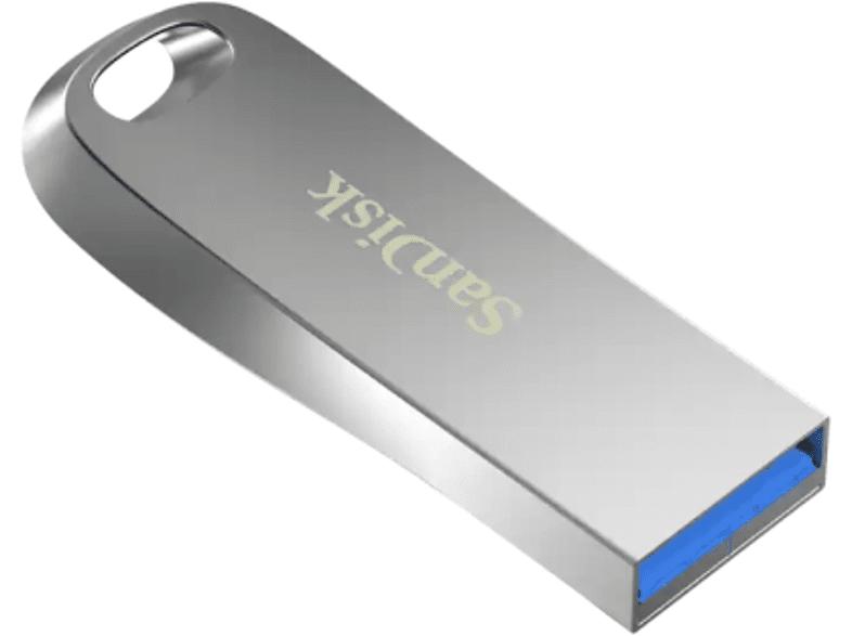 Memoria USB 128 GB - SanDisk SDCZ74-128G-G46, USB 3.1, Hasta 150 MB/s, SecureAccess®, RescuePRO® Deluxe, Plata