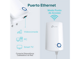 Repetidor WiFi - TP-Link WA850RE, WiFi N, 300 Mbps, Blanco