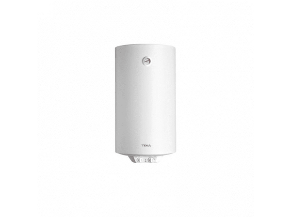 Termo eléctrico - Teka EWH 80 C, 80 L, Vertical, Tanque esmaltado en Zafire, Termostato, Termómetro, Blanco
