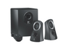 Altavoces para PC - Logitech Speaker System Z313 con subwoofer, Entrada jack 3.5 mm, 25 W, Negro
