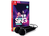 Nintendo Switch Let's Sing 2023 (Incluye canciones españolas) + 2 Micros
