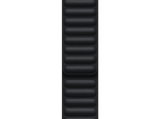 Apple Watch Correa de eslabones de piel, 41mm, Talla M/L, Medianoche