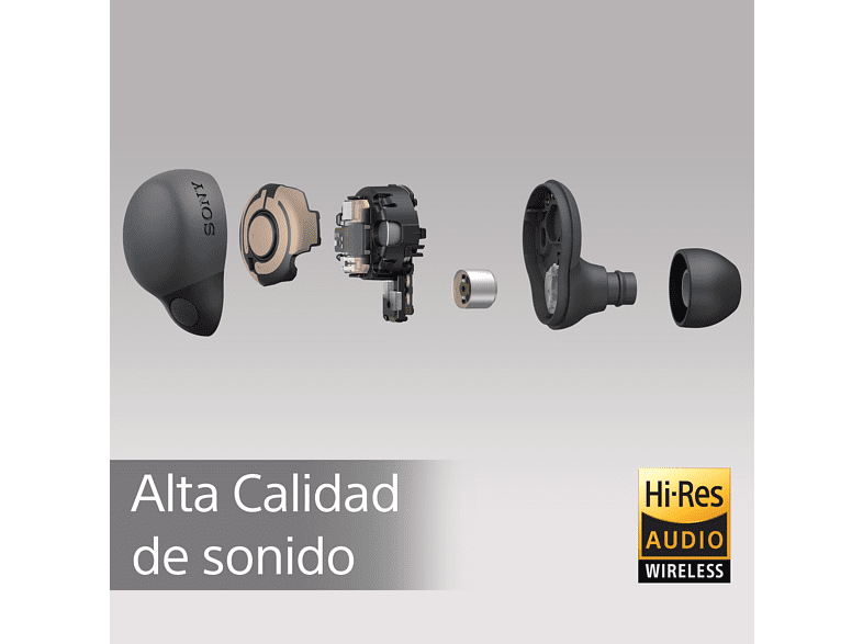 Auriculares True Wireless - Sony WFLS900N, LinkBuds S, Noise Cancelling, 20 h, Optimizado para Alexa y Google, Negro