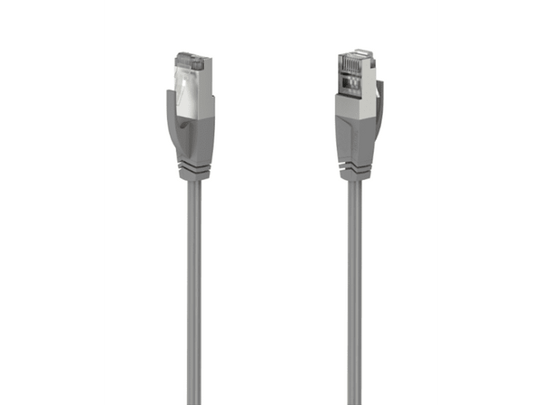 Cable de red - Hama 000200669, 3 m, Cat-5e, 1Gbit/s, F/UTP, Gris
