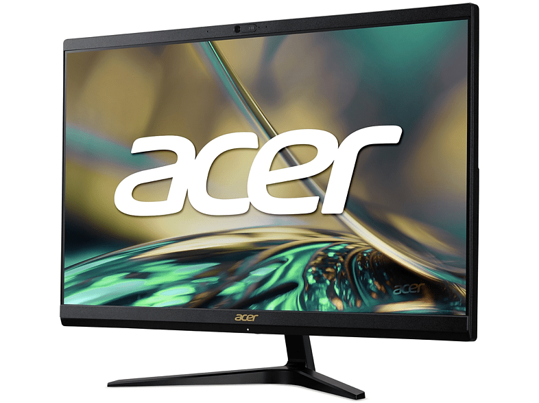 All in one - Acer Aspire C24-1700, 23.8 Full HD, Intel® Core™ i3 1215U, 8GB RAM, 512GB SSD, Iris® Xe Graphics, Sin sistema operativo, Black