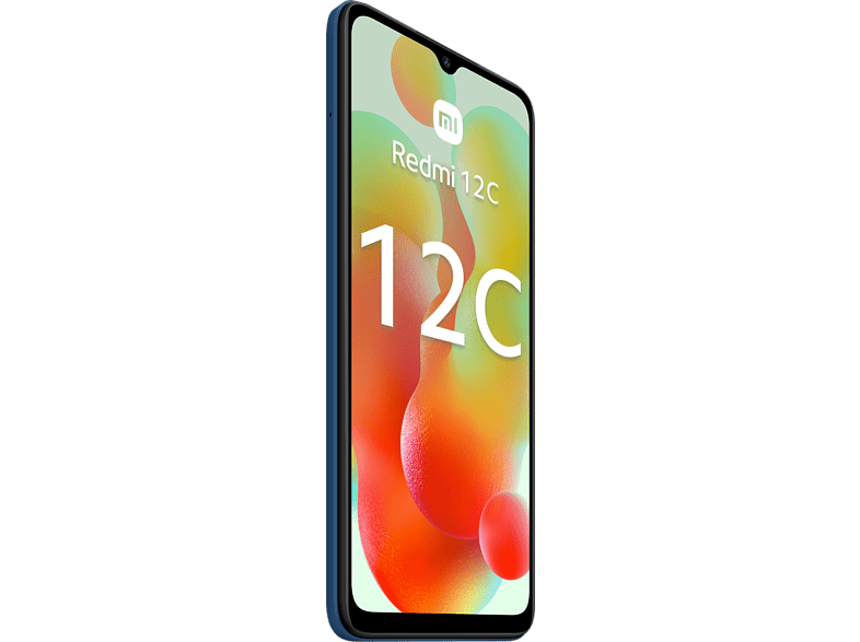Móvil - Xiaomi Redmi 12C, Azul, 128 GB, 4 GB RAM, 6.71 HD+ Dot Drop display, MediaTek Helio G85, 5000 mAh, Android