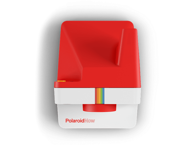 Cámara instantánea - Polaroid Now i-Type, Enfoque automático de 2 lentes, Disparador automático, Rojo