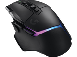Ratón gaming - Logitech G G502 X Plus, Inalámbrico, Lightforce, Lightspeed, RGB Lightsync, 25.600 ppp, Negro